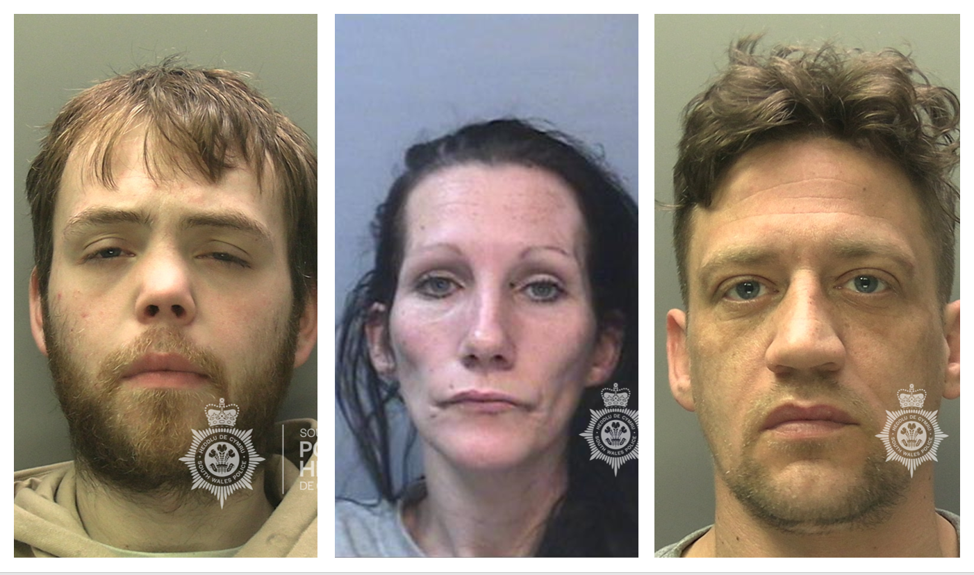 Joshua Hayter, Samantha Johnson & Mark Davies