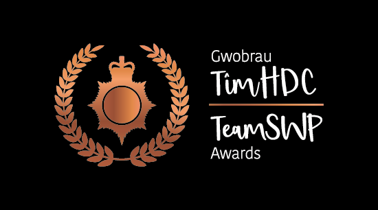 #TeamSWP Awards logo