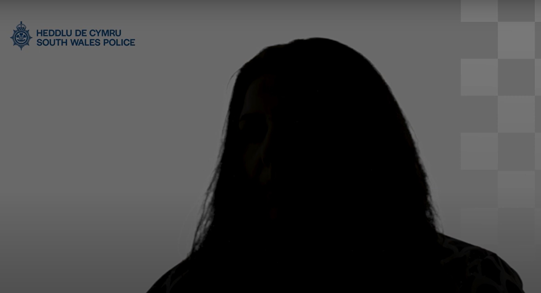 Silhouette image of a woman