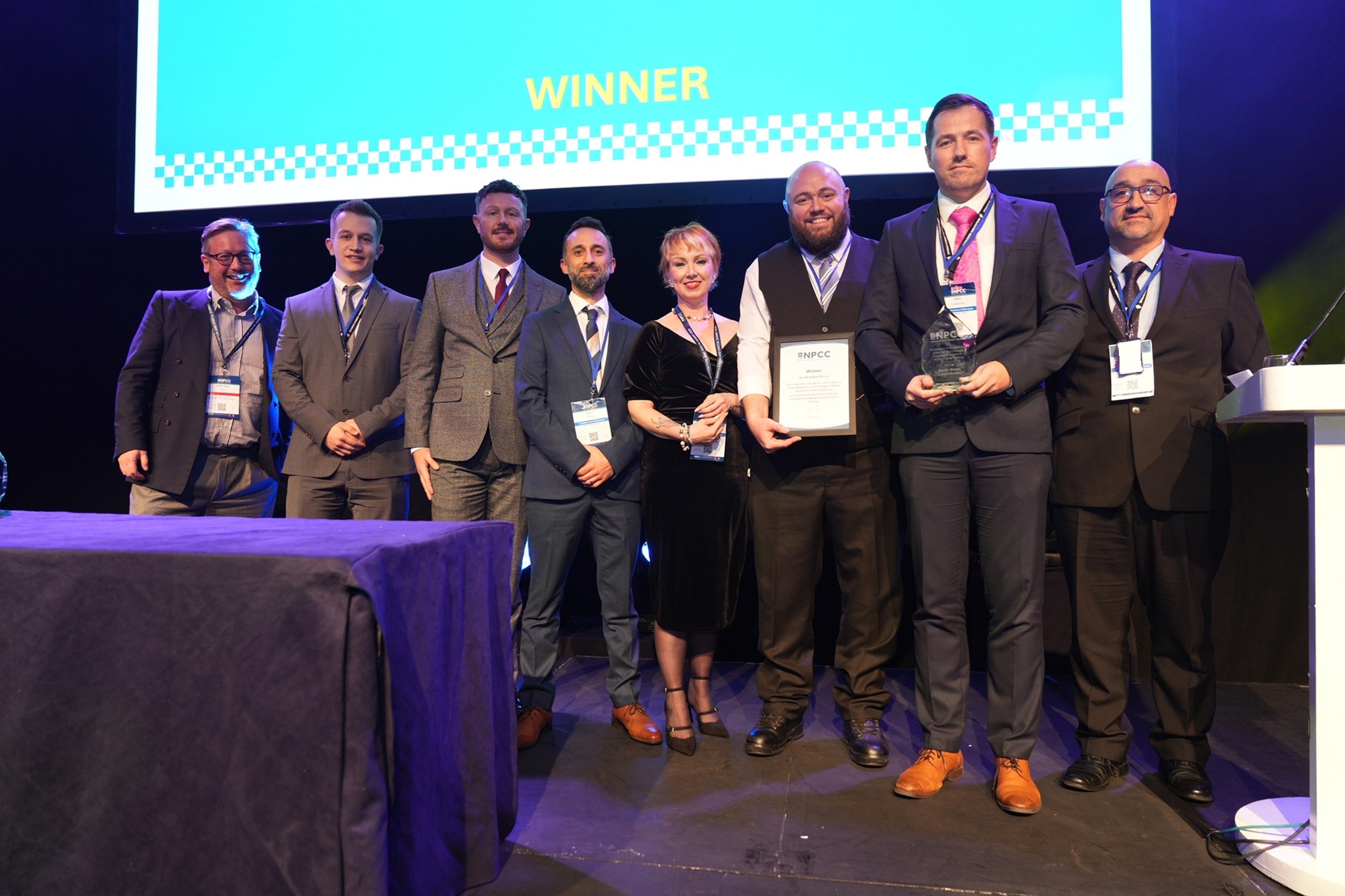 National policing award for South Wales Police’s use of facial recognition technology