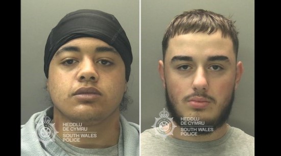 Two men from Bristol have been sentenced for a shooting in Cardiff.