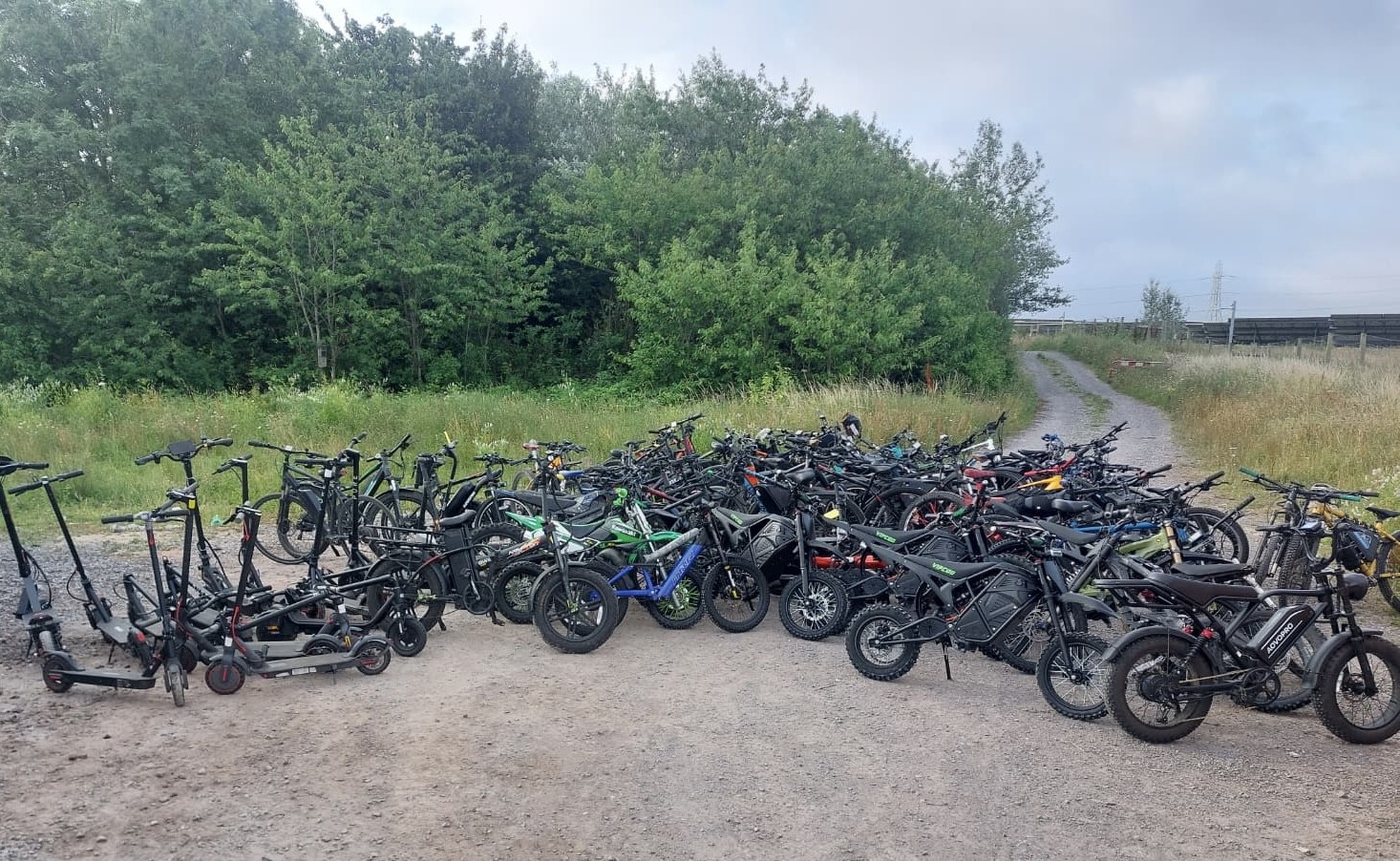 Bikes seized during op livewire