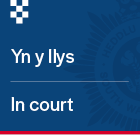 In court