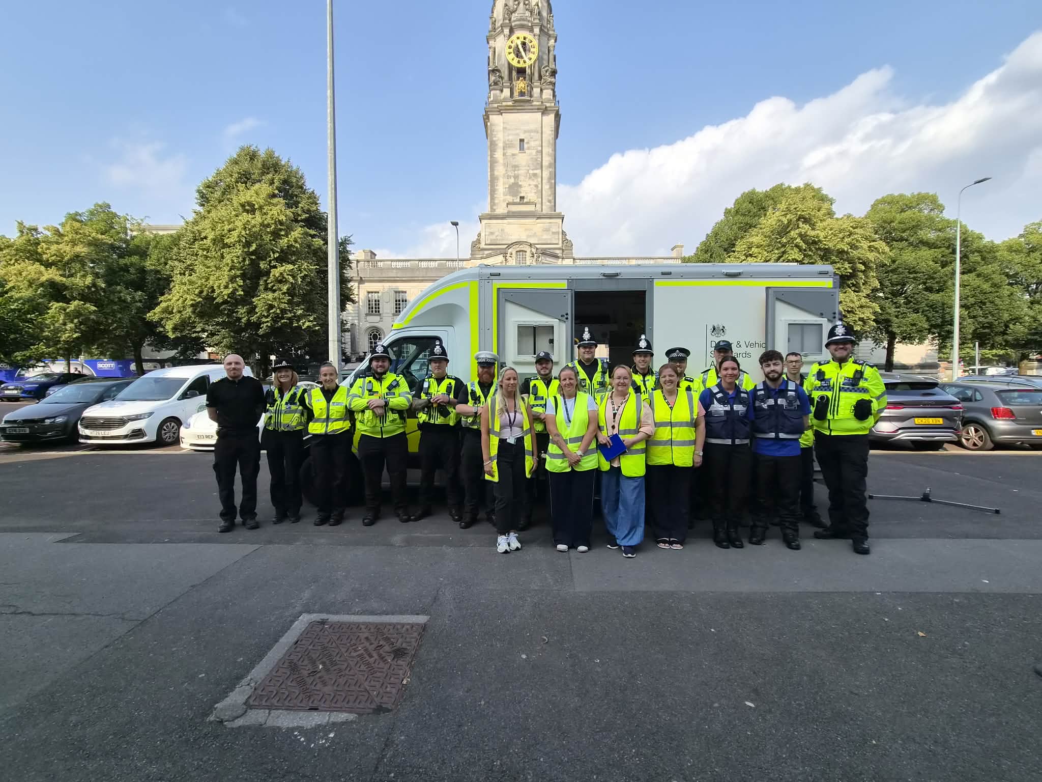 Cardiff taxi and minibus operation